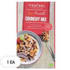 베리발 유기농 과일 크런치 믹스 시리얼, 300g, 1개