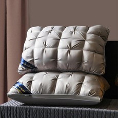 2중 압축 구름솜 저세상 호텔 편안한배게, 그레이 900g 1쌍