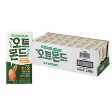 오트몬드 오리지널 190ml 24팩 식물성우유 고소한 저당 오리지널 ss, 24개