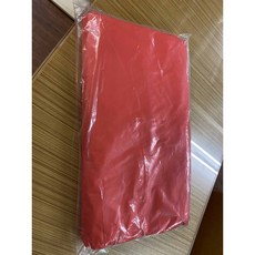 拋棄式塑膠桌巾, 紅色,150公分四方, 1個