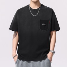 男款夏季260g重磅純棉短袖T恤