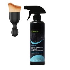 자동차 유리 세정제 발수 코팅제 차량 유리창 세차 다용도 먼지 브러쉬 세트, 1개