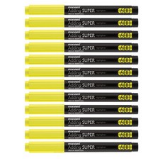 모나미 에딩슈퍼 형광펜 600, (Yellow:New), 24개