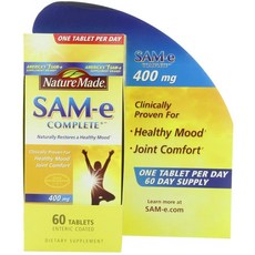 Nature Made 네이처메이드 삼이 컴플리트 400 mg 60타블릿, 1개, 60정