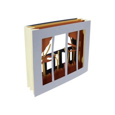 터널북 드로잉 DIY 페이퍼아트 예술책 조립형책 창의적