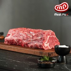 미트픽 1등급 한우 치마양지 덩어리 200g 소고기 국거리 미역국