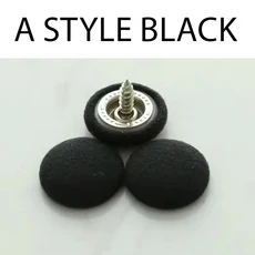 헤드라이닝 나사 차 지붕 보수 자동차 천장 버클 헤드라이너 고정 핀 패스너 천 떨어짐 수리 플란넬 30 개, A Black 30 pcs