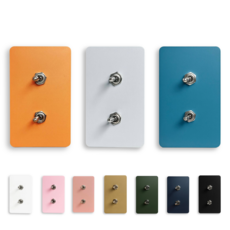 매티 빈티지 인테리어 토글 스위치 커버, 블러썸 핑크