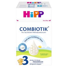 힙분유 3단계 콤비오틱 10개월부터 Hipp Follow-on milk 3 Combiotik from 10th month, 1개, 600g