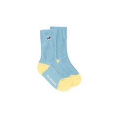 편하고 활동적인 블루독 베이비 컬러골지하프양말 45A14-810-04 출산 선물 백일 돌 선물