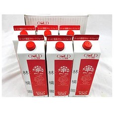 GOLD FARM 골드팜 아오모리 100% 사과 주스, 6개