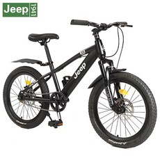 [포레버] 해왜구매대행 지프어린이 자전거 7단변속 20인치 22인치 일체형휠 주니어자전거 [국내배송 착불], 일반휠변속없음, C블랙, 1개