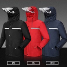 방한 방풍 폭설 장마 배달 단체복 오토바이 상하의세트 비옷, 라임그린, 3XL, 상세페이지 참조