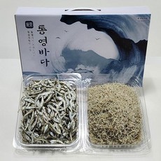통영바다 은빛멸치 2종 선물세트3호(중멸치세멸치), 1개
