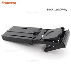 전면 자동차 컵 홀더 슬라이딩 아연 도금 계기판 워터 V W 아우디 A4/B6/B7 2002-2008, 03 Black Left Driving