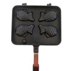 TRIARROW三箭牌 小鯛魚燒鬆餅烤盤 2孔/4孔 不沾 瓦斯爐用