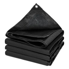 카페 옥상 차광망 그늘막 자외선 차단 HDPE 블랙 차양 그물 두꺼운 12pin80 90 비율 야외 퍼걸러 자동차 차, 32줄 이중 블랙 방수 차양막, 5x5m, 1L