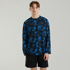 HMUS Bali Overfit 男式長袖 T 卹防護罩