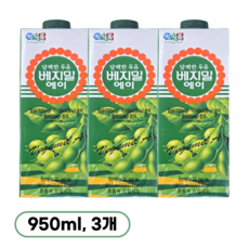 담백한 베지밀 에이, 950ml, 3개