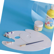 화방용품 호사 아크릴 투명 팔레트 소, 본상품