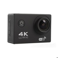 울트라 HD 4K 액션 카메라 30fps170D 수중 헬멧 방수 2.0인치 화면 WiFi 원격 제어 스포츠 비디오 카메라 프로, [02] only camera, [13] 검정색