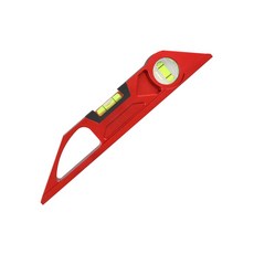 건설 및 DIY 프로젝트를 위한 신뢰할 수 있고 사용하기 쉬운 휴대용 버블 레벨 미니 포켓 레벨 경량 레벨, 빨간색 분할