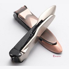 손톱깎이 고급 휴대용 개별포장 튀지않는 손톱깎기 다듬기 손톱깍이 발톱깍기 대형 손질 안튀는 발톱깎기 정리도구 내구성qta832, 1개