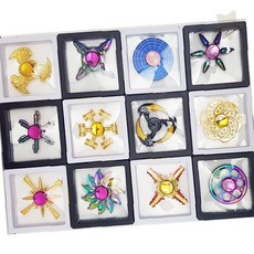 회전 장식 피젯 완구 세트 손놀림 집중력 향상 도구 스트레스 해소 휴대 간편, 1개, 상세페이지 참조