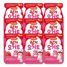 아이배냇 핑거 요거트, 딸기, 20g, 9개