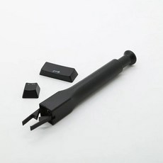 범용 키캡 리무버 키보드 캡 제거 도구 컴퓨터 기계식 청소 키트 용 플라스틱 키 풀러, 검정색
