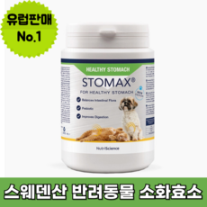 프로덴 스토맥스 강아지 고양이 겸용 소화 위장 영양제, 1개, 소화기능/췌장/위개선, 60회분, 63g