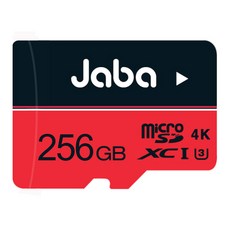 JABA MicroSDXC 마이크로 SD카드 256gb U3 4K 메모리카드 256기가