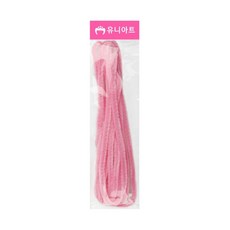 혜문스토어 유니아트 1000 모루(철사끈) 연분홍 / 두께8mm*길이3M - 개 (1개입) 공예용철사 철사공예 철사실 꽃철사 철사모루