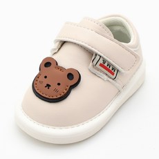 수줍 곰 얼굴 여아 남아 유아 베이비 키즈 삑삑이신발