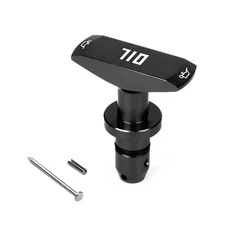 포드 머스탱 GT V8 GT500 99-11 빌릿 알루미늄 자동차 액세서리용 1PC 오일 딥스틱 풀 핸들 엔진 풀핸들, 03 Black