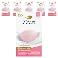 도브 모이스처라이징 뷰티 바 핑크 6개입, 106g, 36개