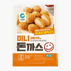 청정원 미니 돈카츠, 600g, 1개