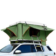 차박 캠핑 슬림 루프탑 텐트 하드탑 오버랜드 원터치 2인용, 기본 사용 인원, 3.대형 이중보온 천창
