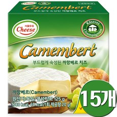 TOINOU 토이노우 까망베르치즈 레드팔레지엉, 125g, 15개