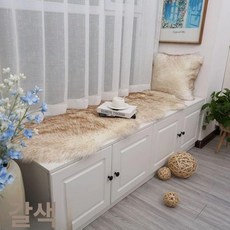 거실 쇼파 소프트 커버 코너 타월 코너 단색 두꺼운, 브라운