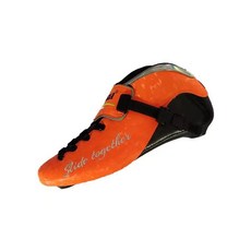 성인인라인스케이트 선수용 슬라이드 파워 카본 신발 상품, 1개, C. 오렌지 단일 신발
