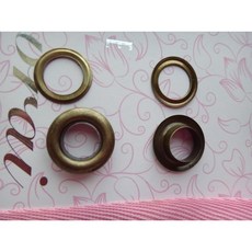 愛心手工材料鋪 28#雞眼 古銅銀色雞眼手壓台模具 內徑1.4cm 氣眼 DIY手工材料, 1個, 手工diy模具不含打洞器