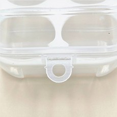 백패킹 등산 계란 케이스 4구 휴대용 에그 홀더 보관통