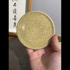 龍泉青瓷 哥窯 開片 茶杯墊 壺蓋置, 商品主圖, 1個