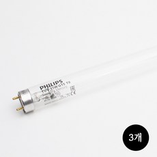 필립스 UV 자외선 살균램프 15W G15T8, 3개