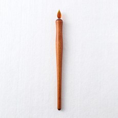 拾光優選好物 木桿玻璃蘸水筆 漸變金粉墨水 18ml, 1個, 棕璃單支