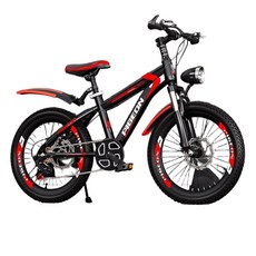 여아 입문용 두발자전거 20인치 저학년자전거 18인치, 18 인치, K. 블랙/레드