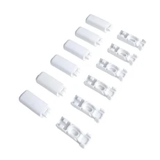 주름 블라인드 예비 부품 클램프 캐리어 접착제 캐리어용 텐션 슈즈 6 개