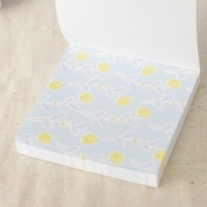 莫莫日貨 星燈社2024文具女子博限定全彩方形迷你便條紙(共四款), 1個, 03.螢草 BMB202403