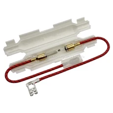 5KV 전자 레인지 고전압 퓨즈 키트 640MM 0.6A 0.65A 0.7A 0.75A 0.8A 0.9A 1A 5000V 유리관 퓨즈 및 범용, 02 Fuse and Holder 1Set, 08 5KV 0.75A